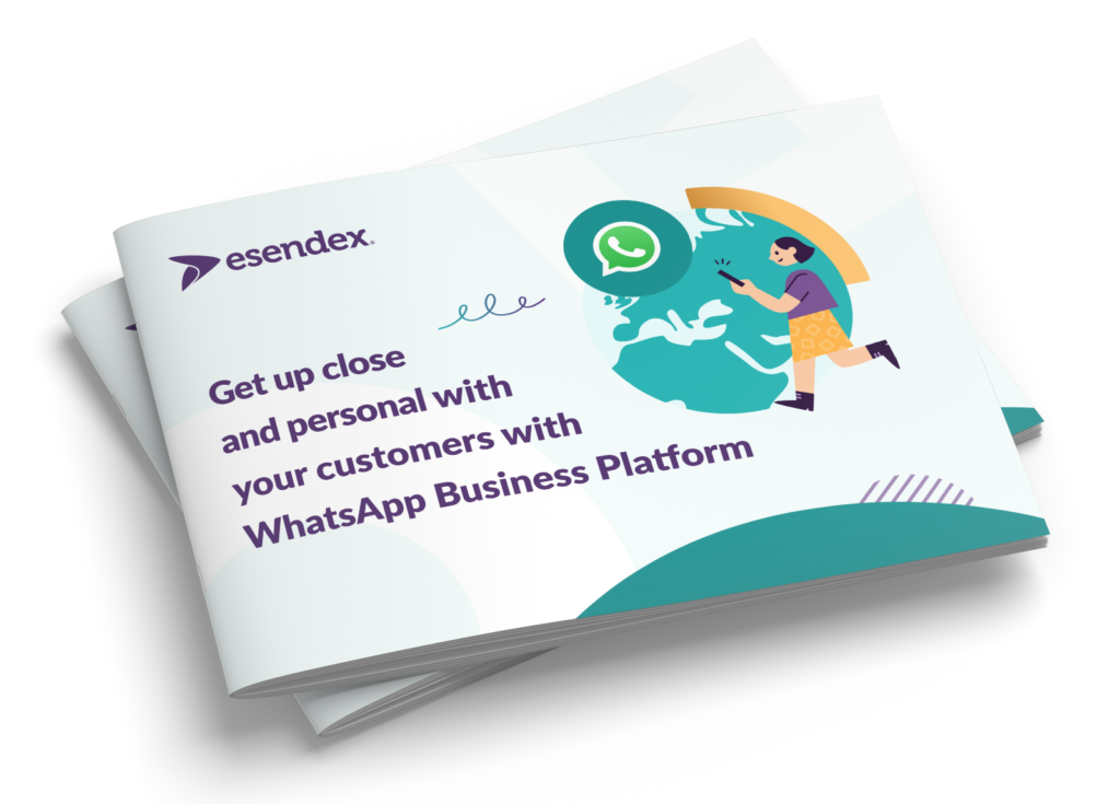 Image of WhatsApp Business Platform with the title - Get up close and personal with your customers with WhatsApp Business Platform