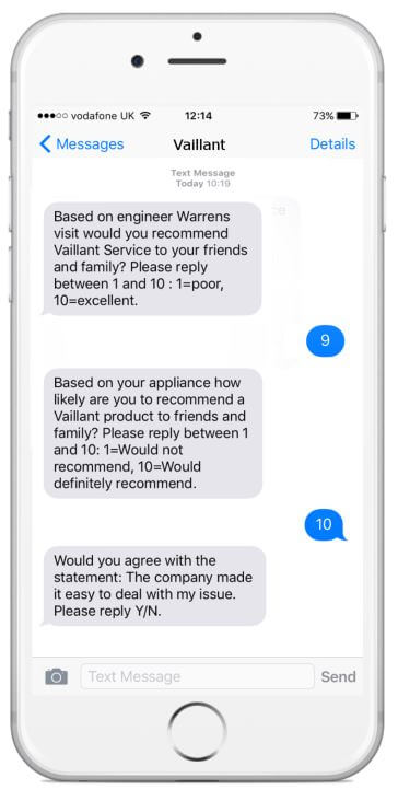 HealthHarmonie Mobile Journey patient survey
